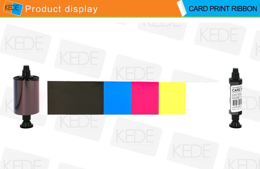 Compatible Ribbon for Evolis R3013 YMCKO Half Panel Color